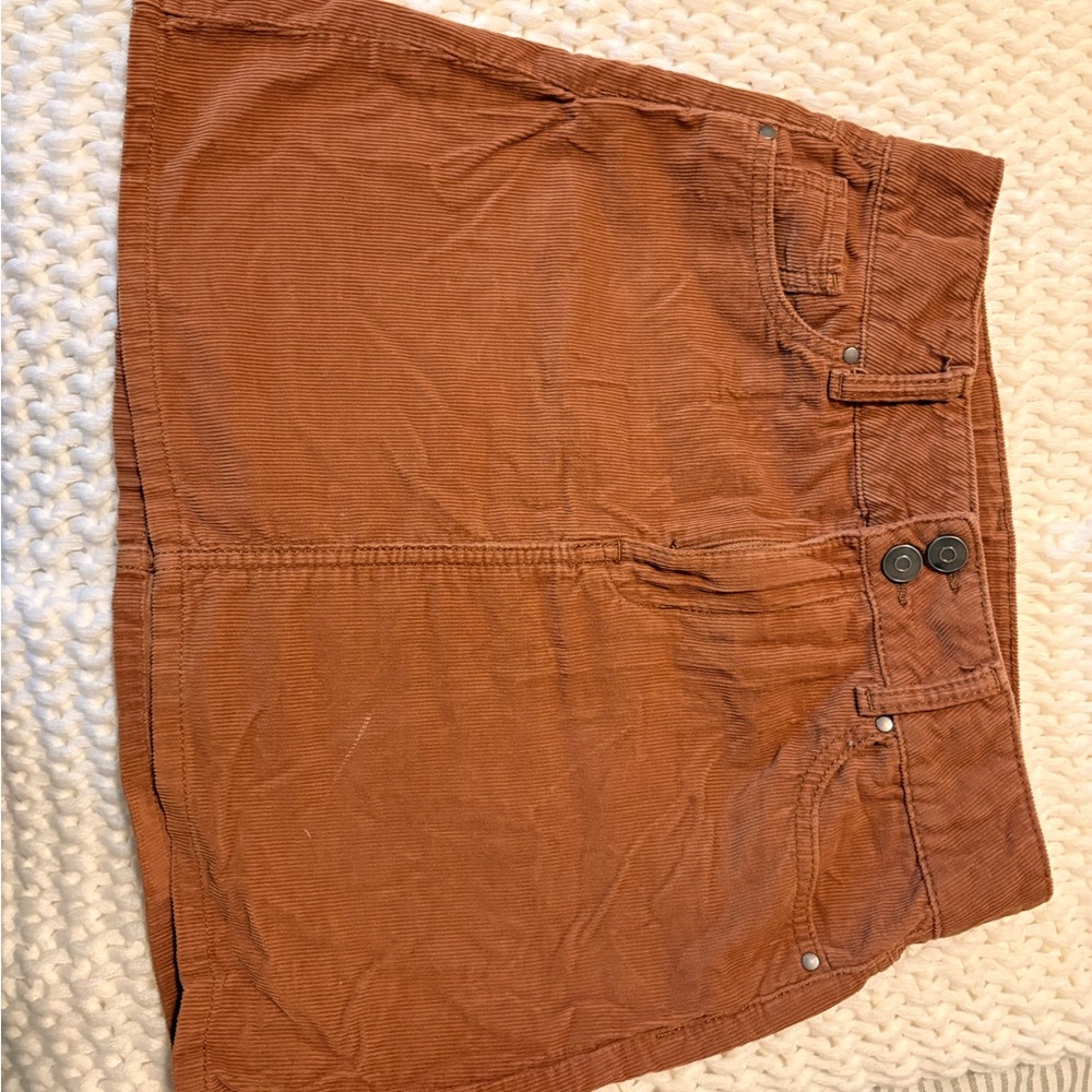 Wonder Nation Brown Corduroy Skirt
